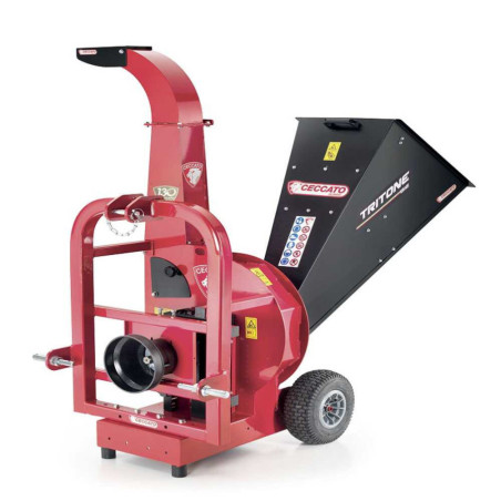 Häcksler für Traktor Ceccato Tritone Maxi PTO Dreipunktaufnahme