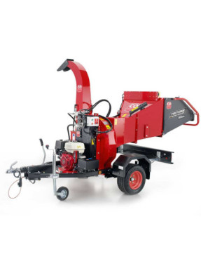 Gartenschredder mit Benzinmotor Tritone Super Monster GX690 auf Rädern